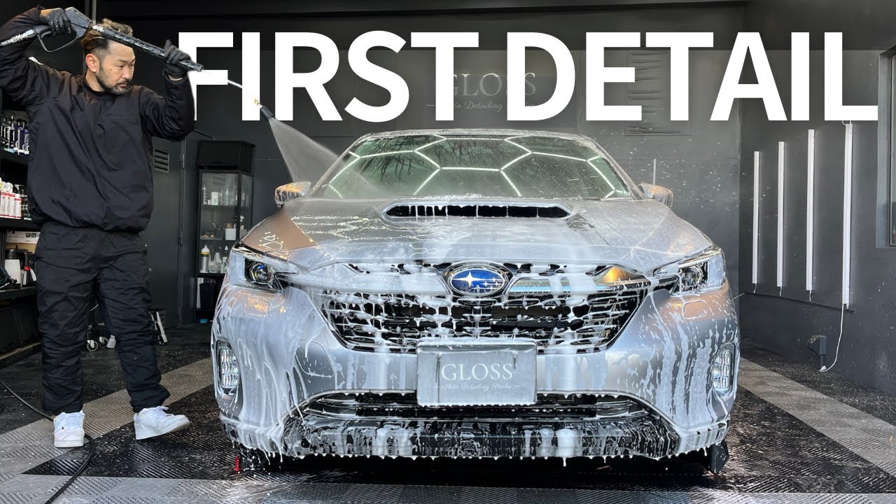 【SUBARU LAYBACK】納車すぐの車を徹底洗車とポリッシュで下地を整えウルツヤにしていく｜DEEP CLEAN｜DETAILING｜