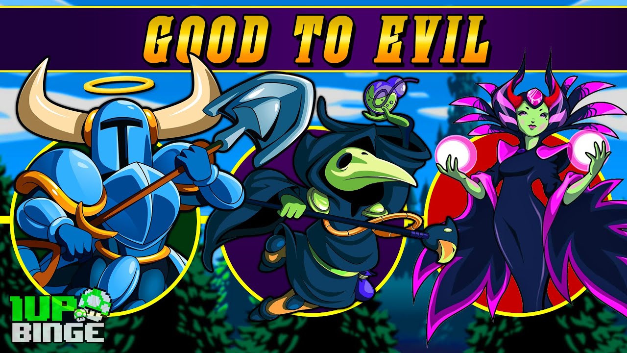SHOVEL KNIGHT Characters: Good To Evil ⛏️