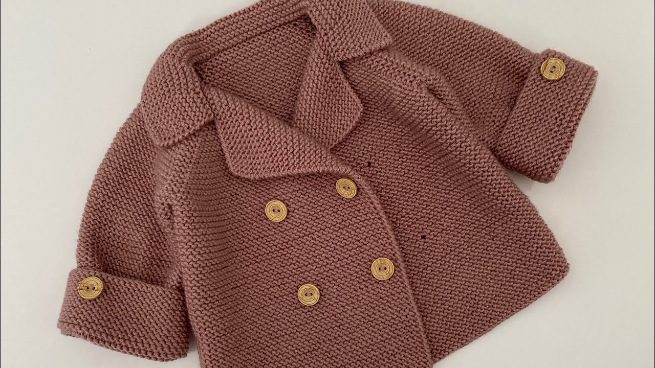 Örgü blazer ceket yapımı / 3-4 yaş