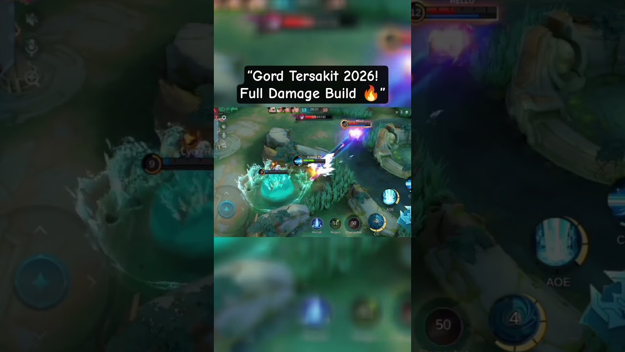 &ldquo;Gord Tersakit 2026! Full Damage Build 🔥&rdquo; #mobilelegends #mlbb