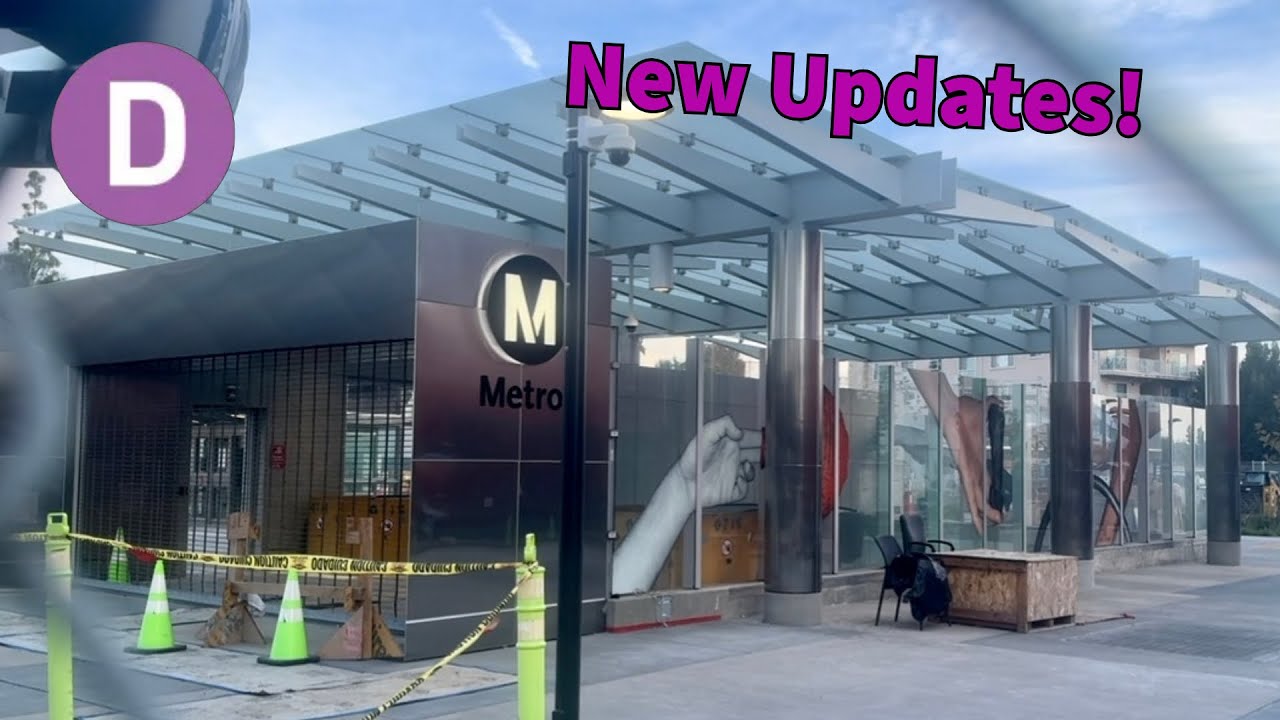 LA Metro D Line Subway Construction Update - November 2025