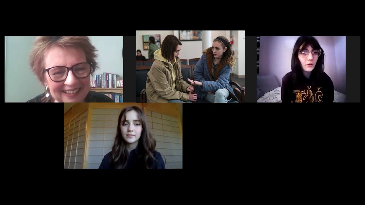 Talia Ryder and Sidney Flanigan Interview for Never Rarely Sometimes Always (HD)