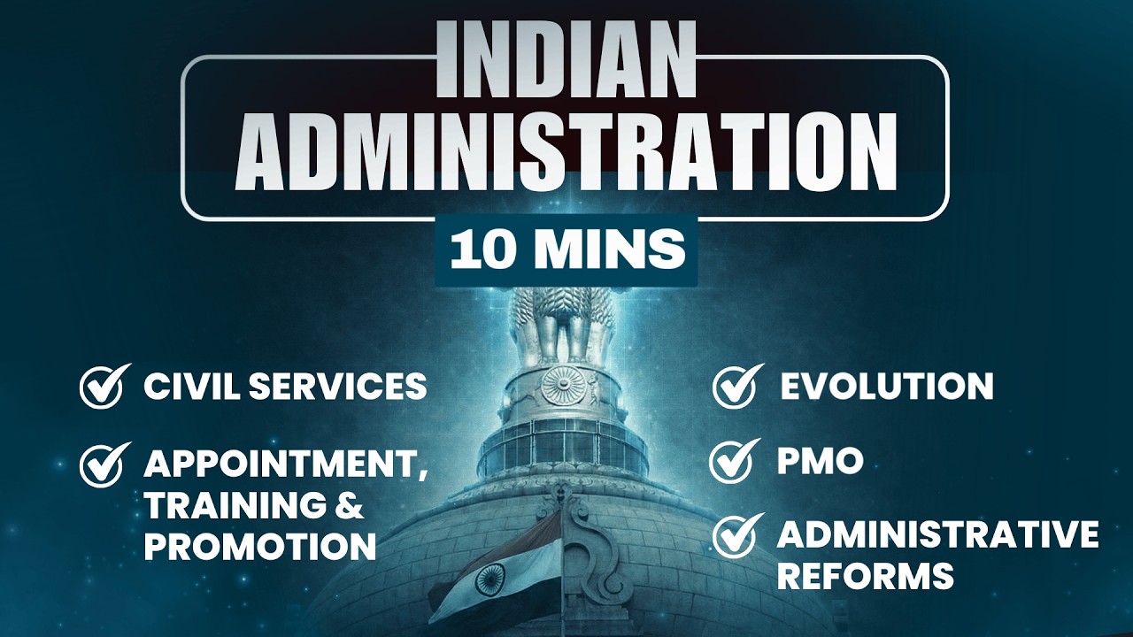Public Administration in India | Civil Services in India | PMO | Administrative Reforms in India