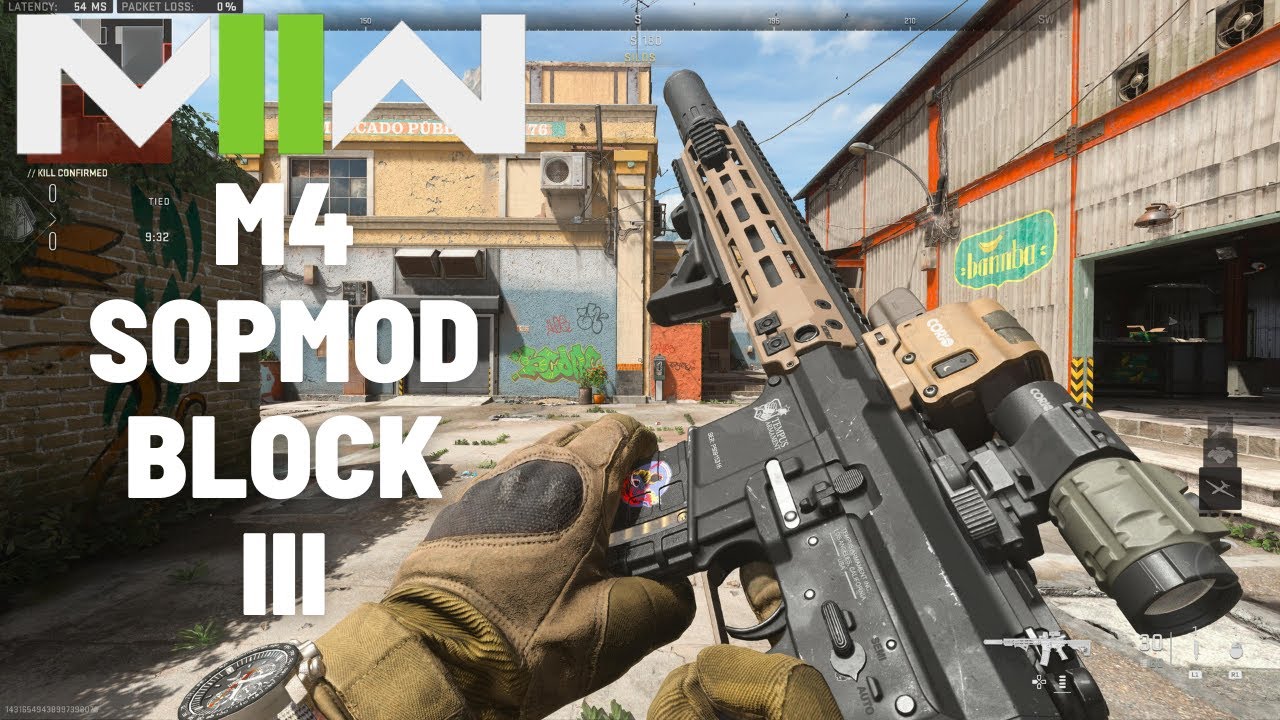 M4 SOPMOD BLOCK III Gameplay - Call of Duty MWII |PS5