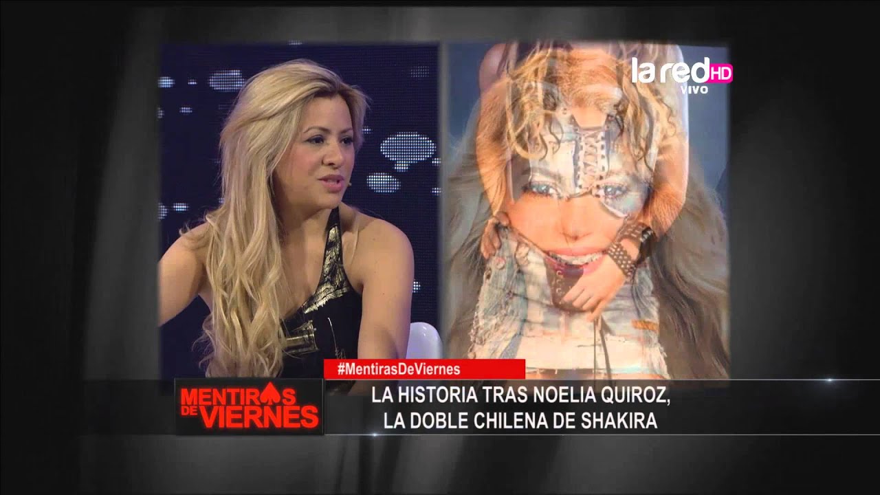 La historia tras Noelia Quiroz: La doble de Shakira
