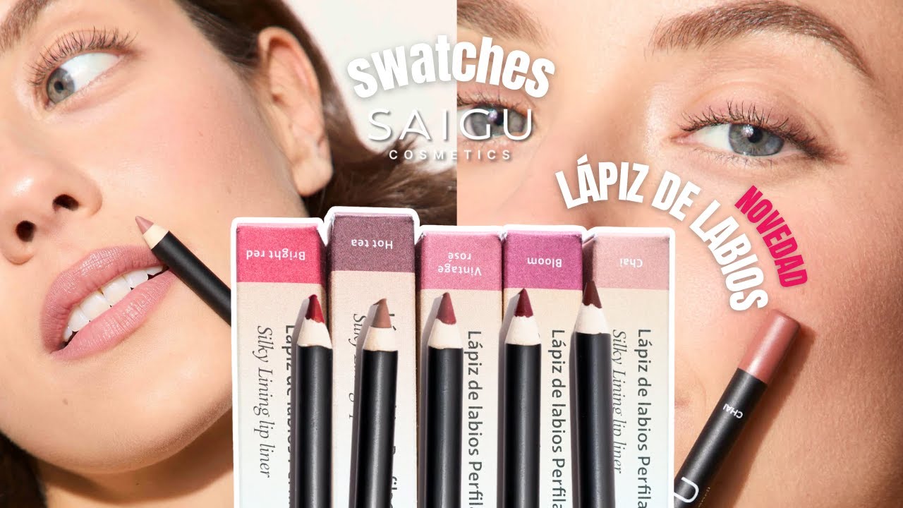 Probando los Nuevos Perfiladores de Saigu Cosmetics | Swatches💋