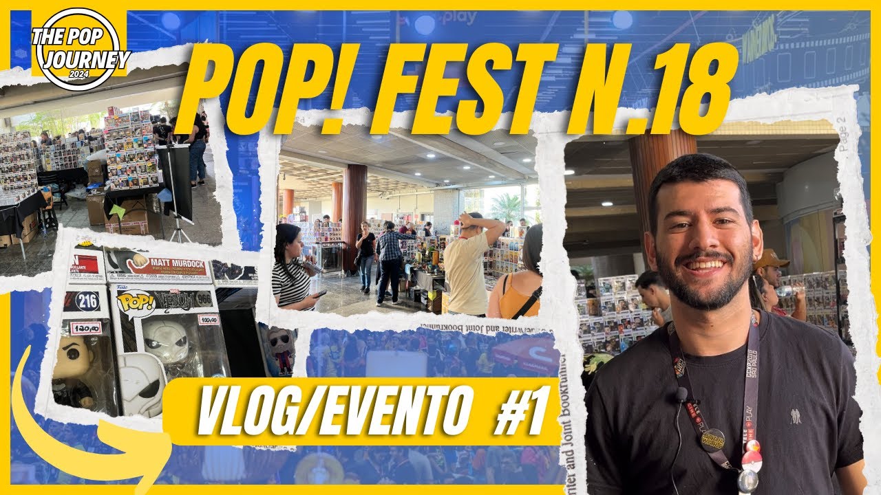 Pop! Fest 19 - Cobertura Completa do Evento! - Vlog/Evento #1