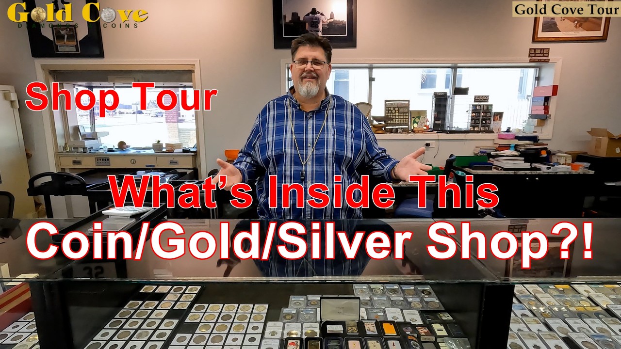 What's Inside This Coin & Gold Shop!?