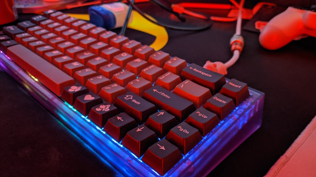 Gateron Black Inks V2 Sound Test (Stock vs. Lubed & Filmed) (NovelKeys NK65 Entry)