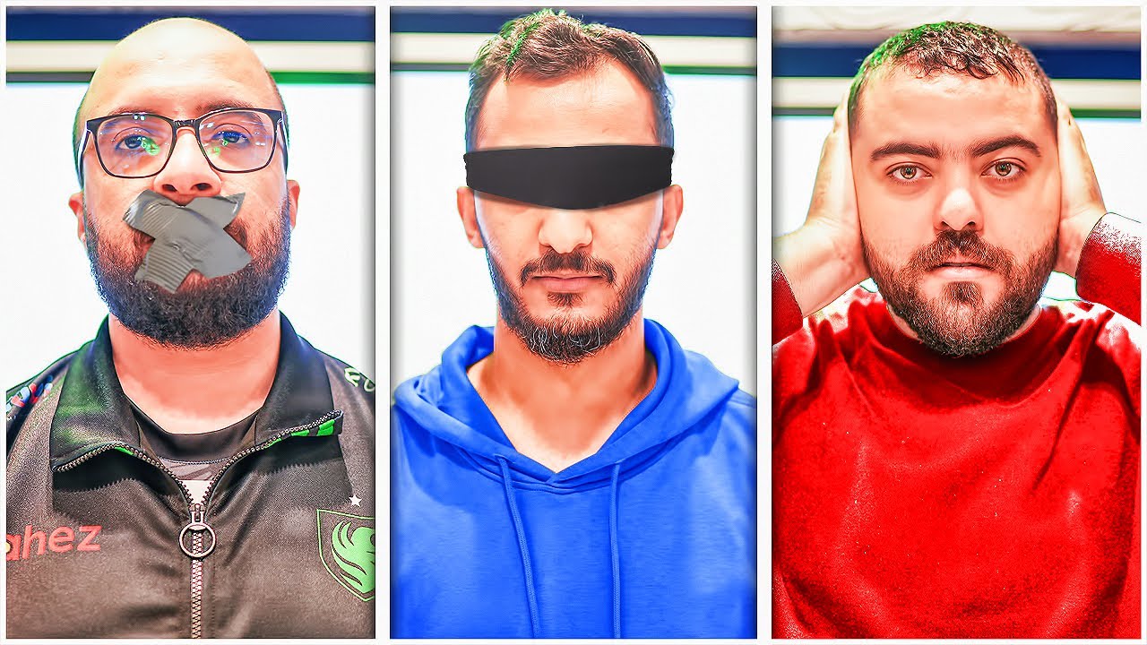 تحدي لا اتكلم لا اسمع لا ارى مع فالكونز