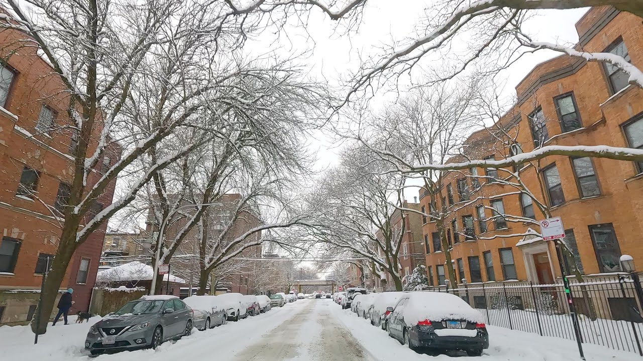 4K Drive in Chicago Neighborhoods | Irving Park & Lake View
