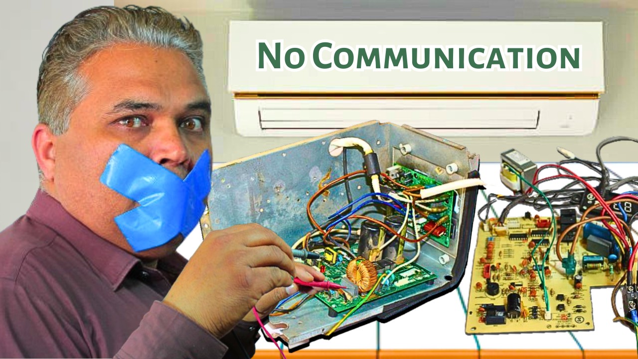 Inverter Ac PCB Communication Error - Circuit Signals Only 4.8 Volts