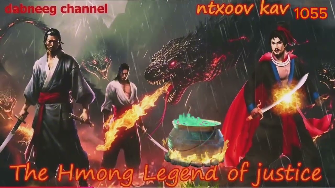 Ntxoov kav The Hmong Legend Part 1.055 - Yawg Liaj Nrob - Sword fighter for justice