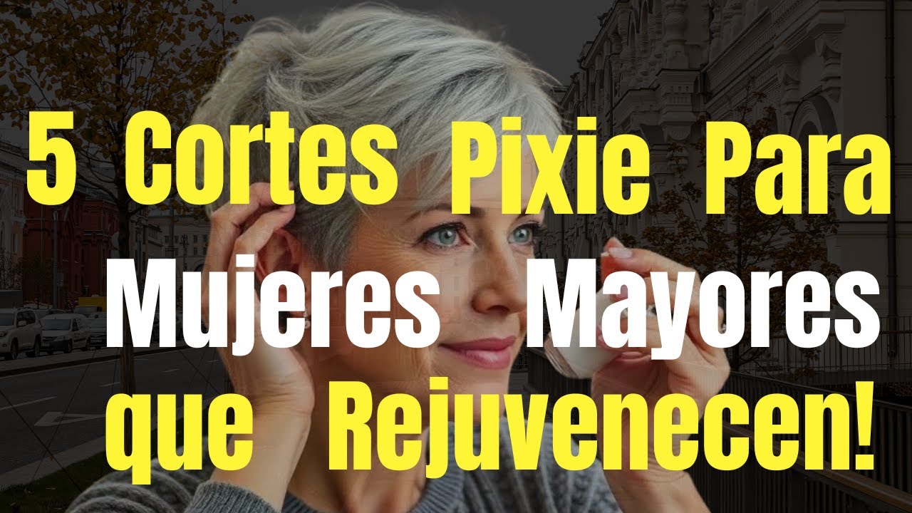 5 cortes pixie para mujeres mayores de 60 que rejuvenecen &mdash; &iexcl;el #3 es otro nivel!