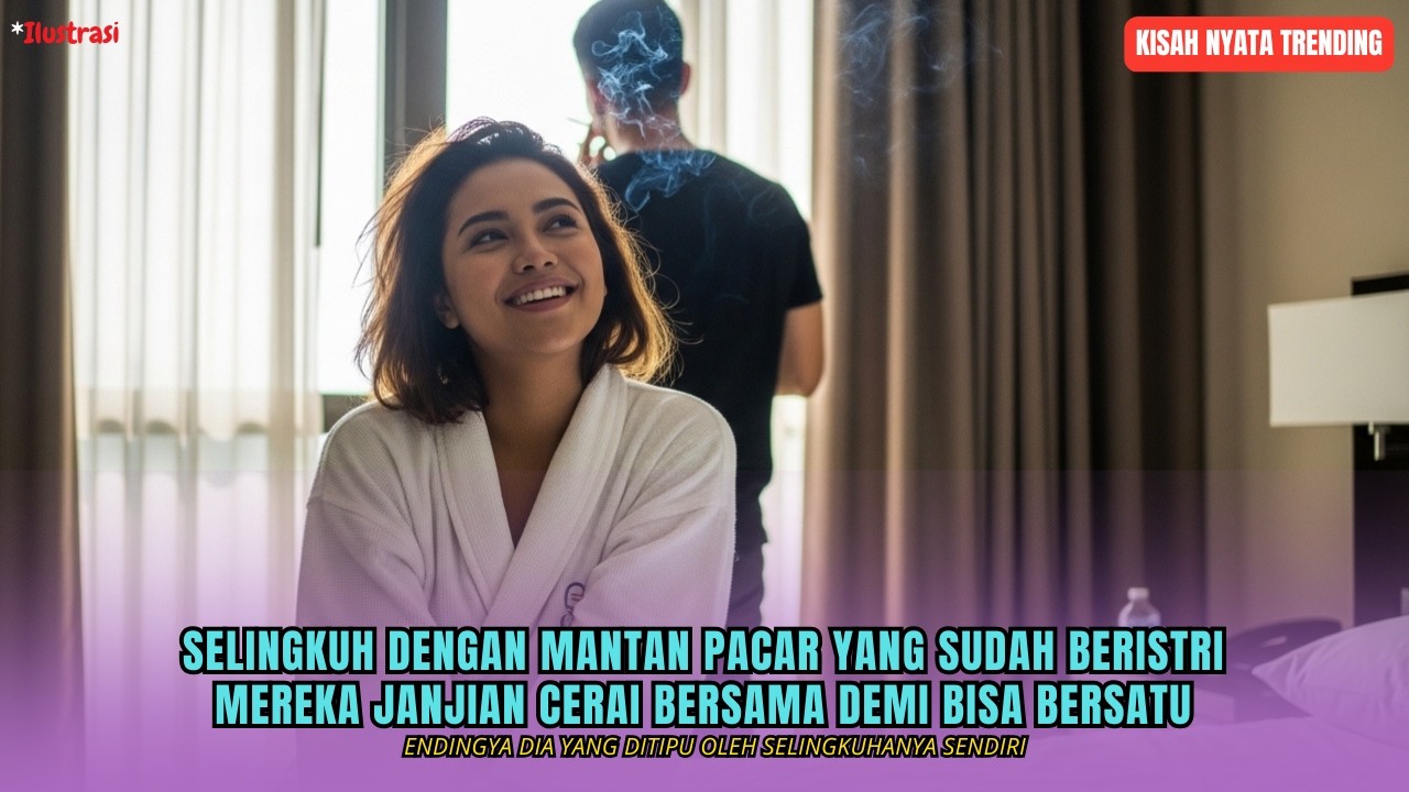 SELINGKUH DENGAN MANTAN PACAR YANG SUDAH BERISTRI, MEREKA JANJIAN CERAI BERSAMA DEMI BISA BERSATU!