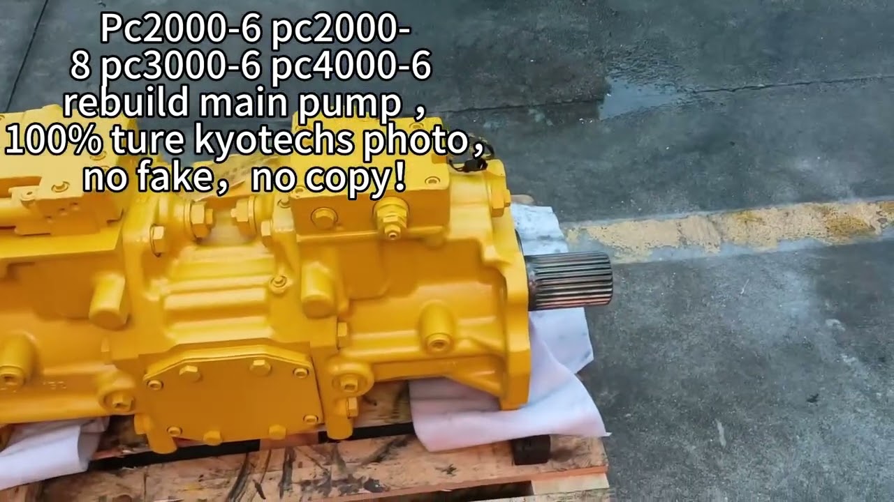 Kyotechs offer full list rebuild oemkomatsu pump and genuine new pump for Pc200 8 ，PC200 7