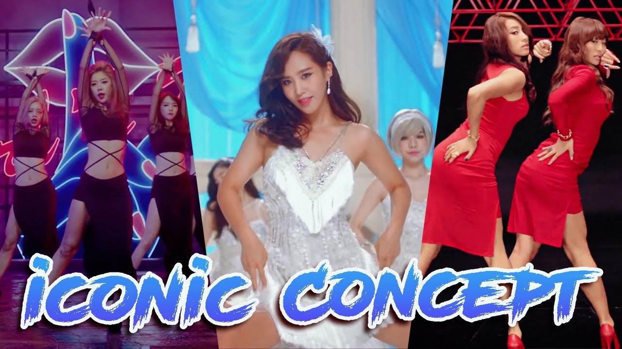 Самые репрезентативные песни культовых концепций Kpop - 2-го и 1-го поколения.