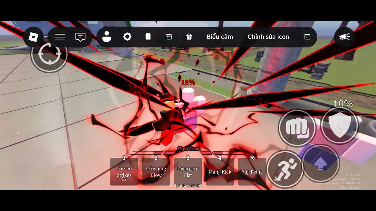 Showcases yuji trong jsd:) #roblox #jsd #yuji
