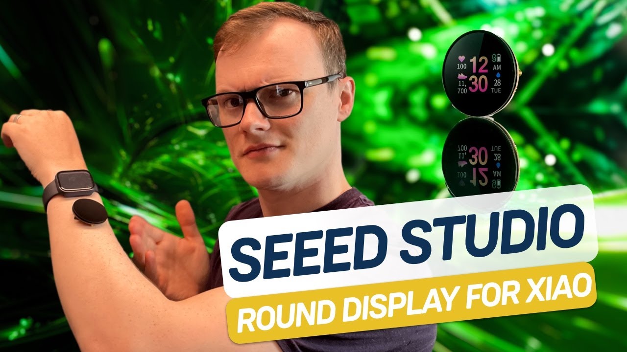 Преобразите свои носимые устройства с круглым дисплеем от Seeed Studio для XIAO