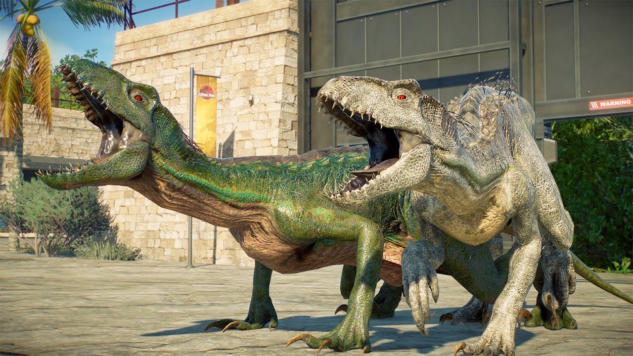 RELEASING ALL CARNIVORES & HERBIVORES INTO THE OASIS,TOTAL CHAOS ENSUES - Jurassic World Evolution 2