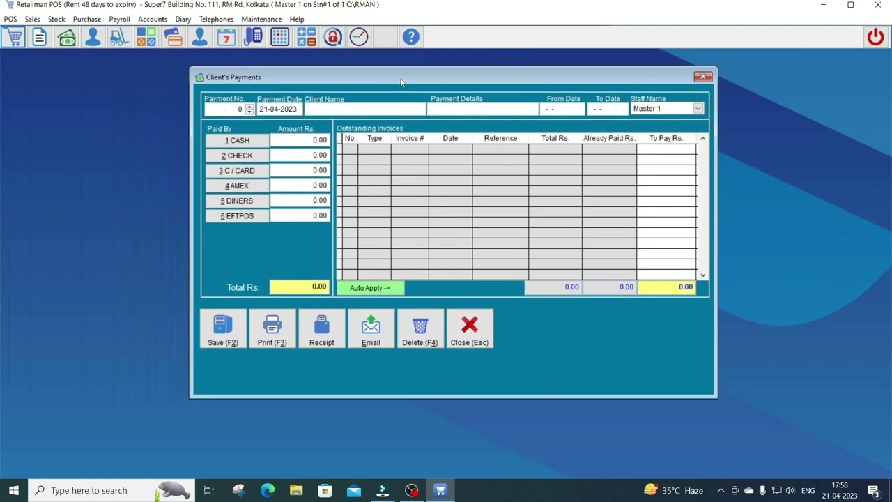 Retail Man POS: How To Manage Customers Credit in Retailman Billing Software