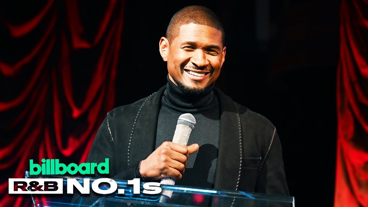 Usher Accepts the R&B Entertainer of The Year Award | Billboard&rsquo;s R&B No.1s 2024