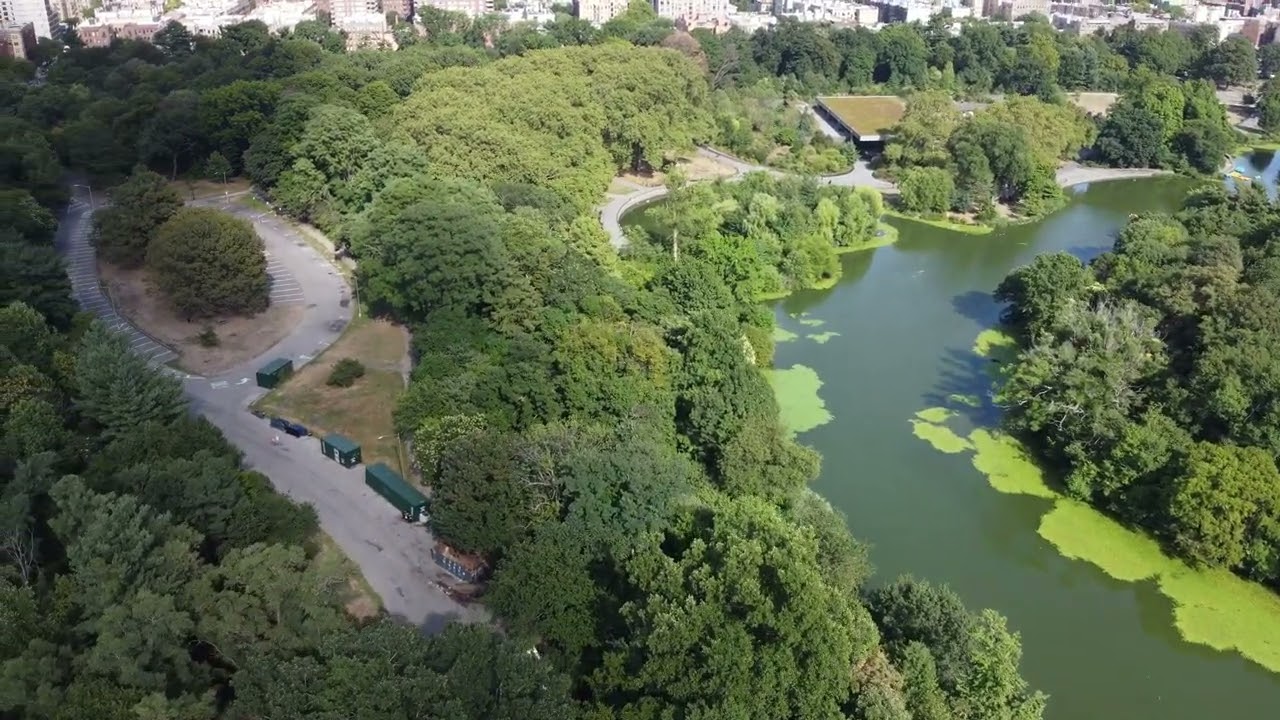 DJI Drone - Brooklyn Prospect Park 8-2022 (4k DJI DRONE)