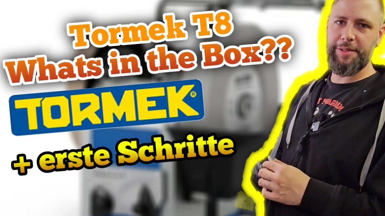 Tormek T8 Original Whats in the Box // Erste Schritte