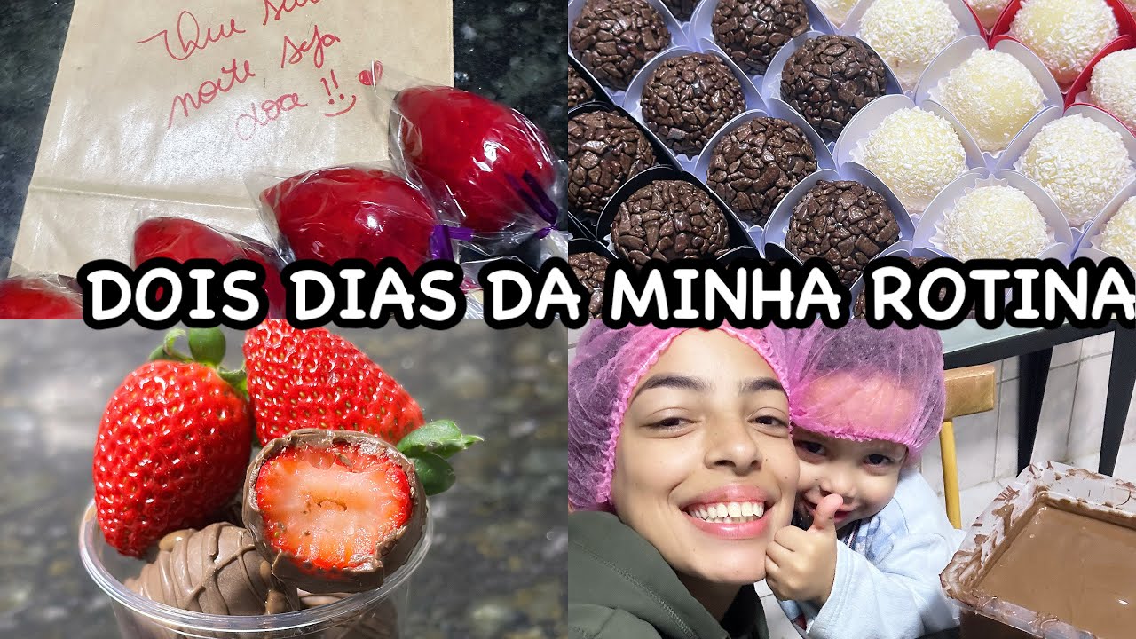 ROTINA PUXADA NA CONFEITARIA ( minha realidade )