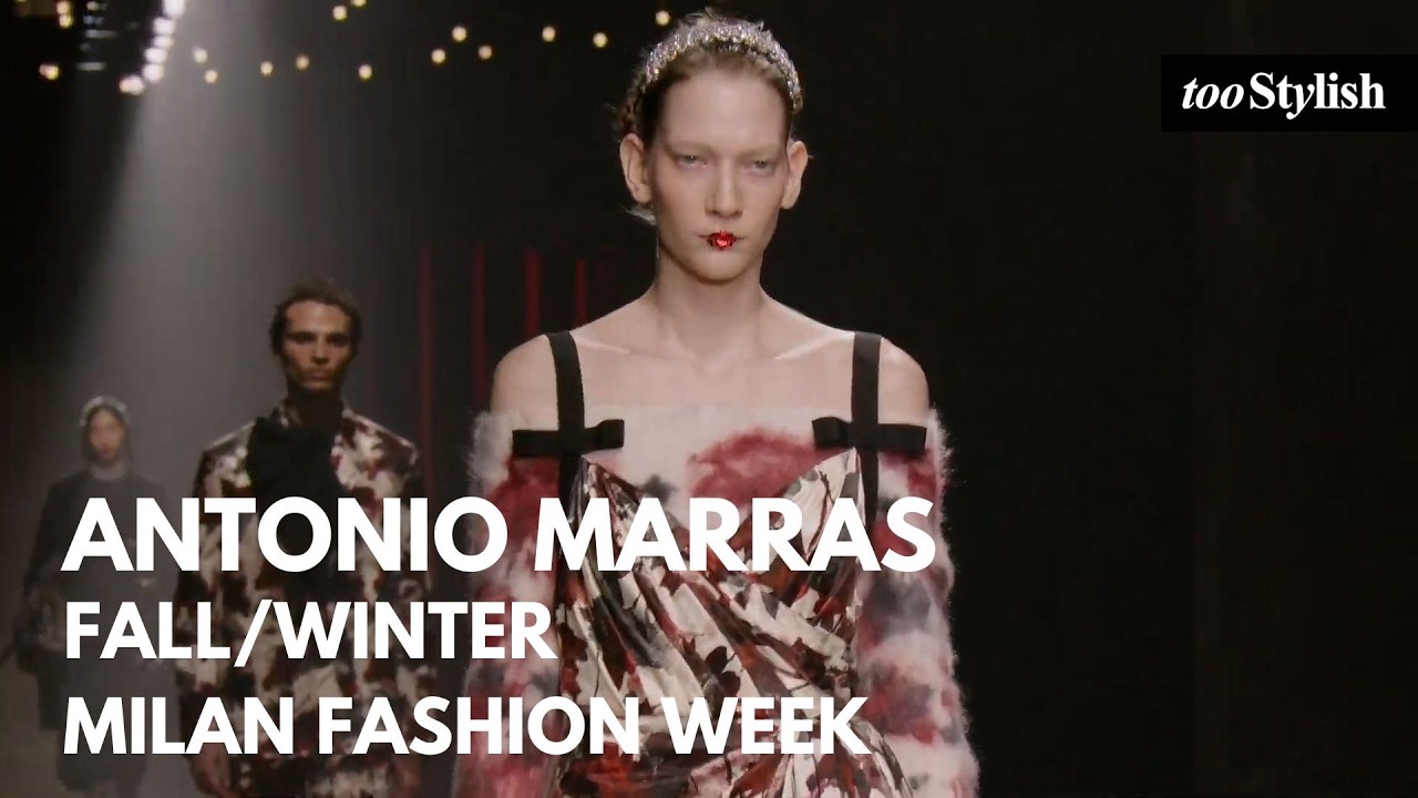 ANTONIO MARRAS | Fall Winter 2025 | Milan Fashion Week MFW | tooStylish Fashion Show Runway Review