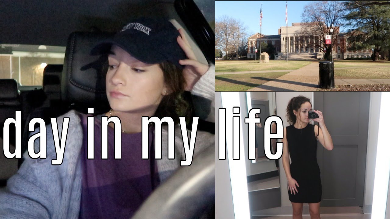 COLLEGE DAY IN MY LIFE: rough days, class, shopping for interviews