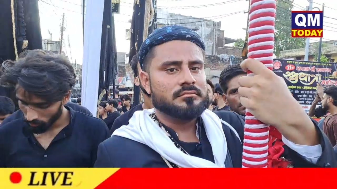 Live जुलूस 6 मोहर्रम छोटा इमामबाड़ा अंसारियान सहारनपुर 