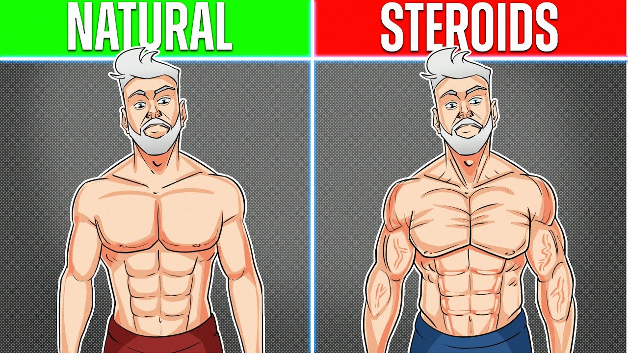 How Much Muscle Can You Build with AND without Steroids?