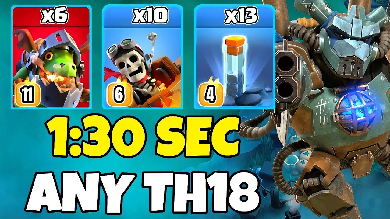 Th18 Dragon Rider Totem Attack Strategy | Th18 Attack Strategies (Clash of Clans)