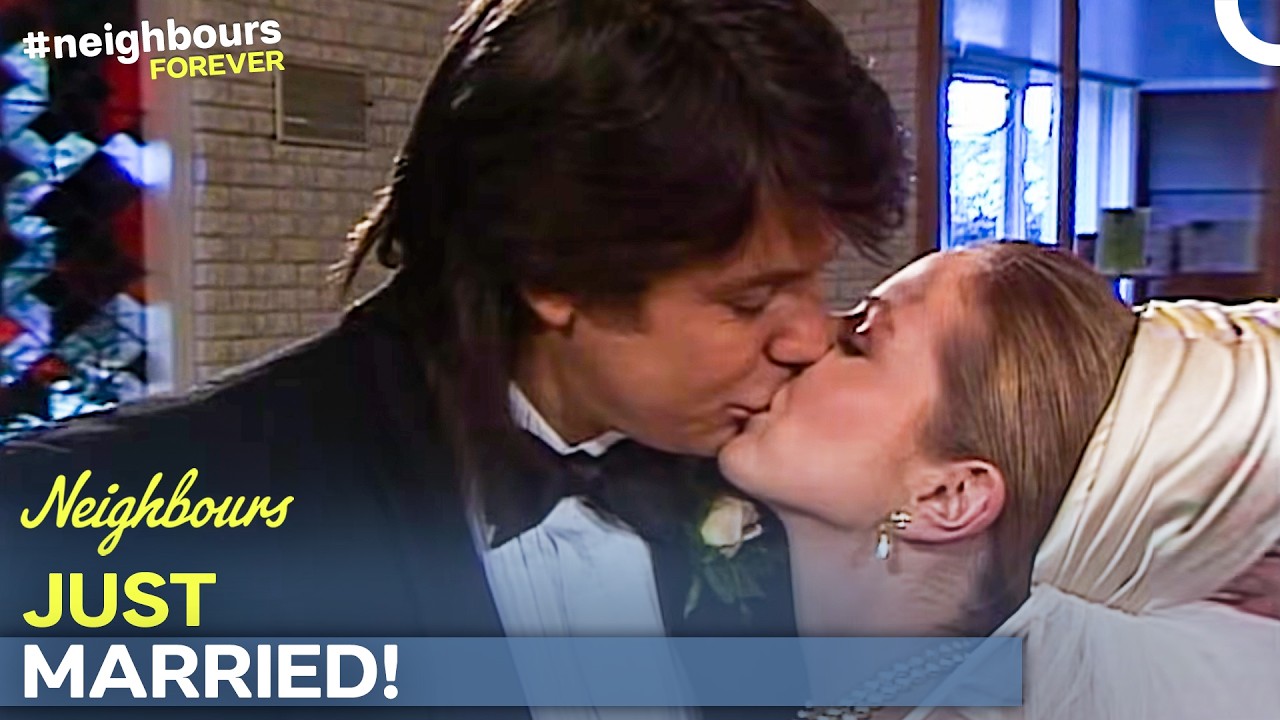 Joe & Melanie Tie the Knot! | Neighbours Season 7 Episode 1537 (1991)