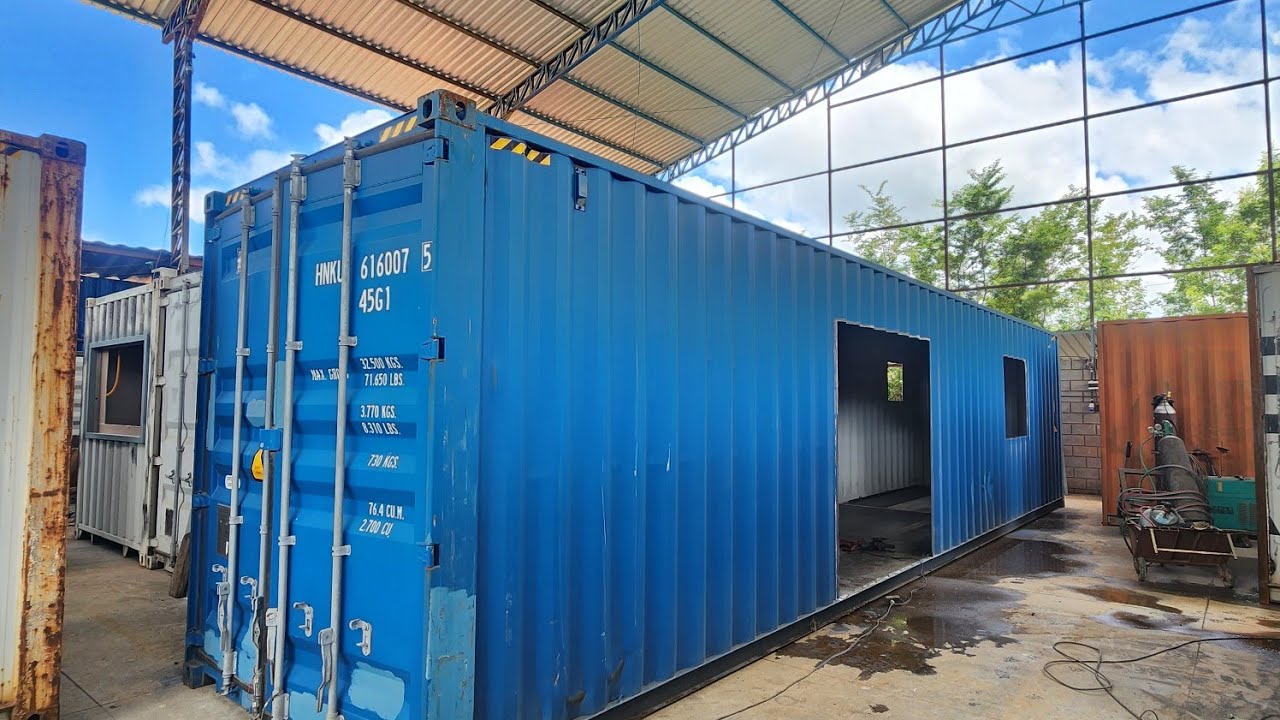 Preços de casa container em 2026 - Tour na Azul Containers 🚛