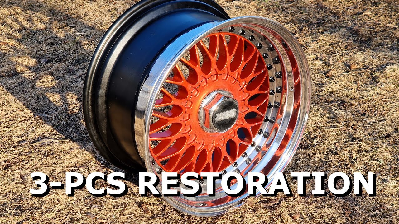 Refurbishing my custom BBS RC wheels