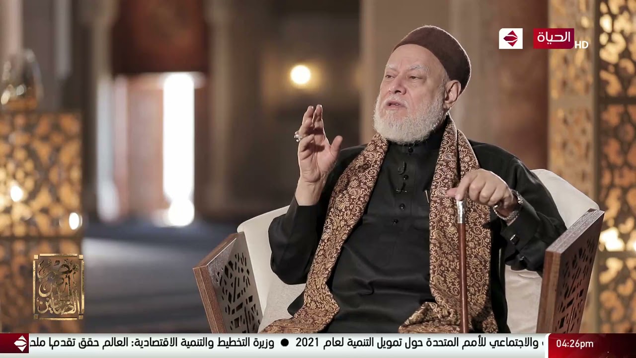 مصر أرض الصالحين - د. على جمعة : وصف سيدنا نوح مصر أنها درة البلاد وأمان وحماية  للعباد