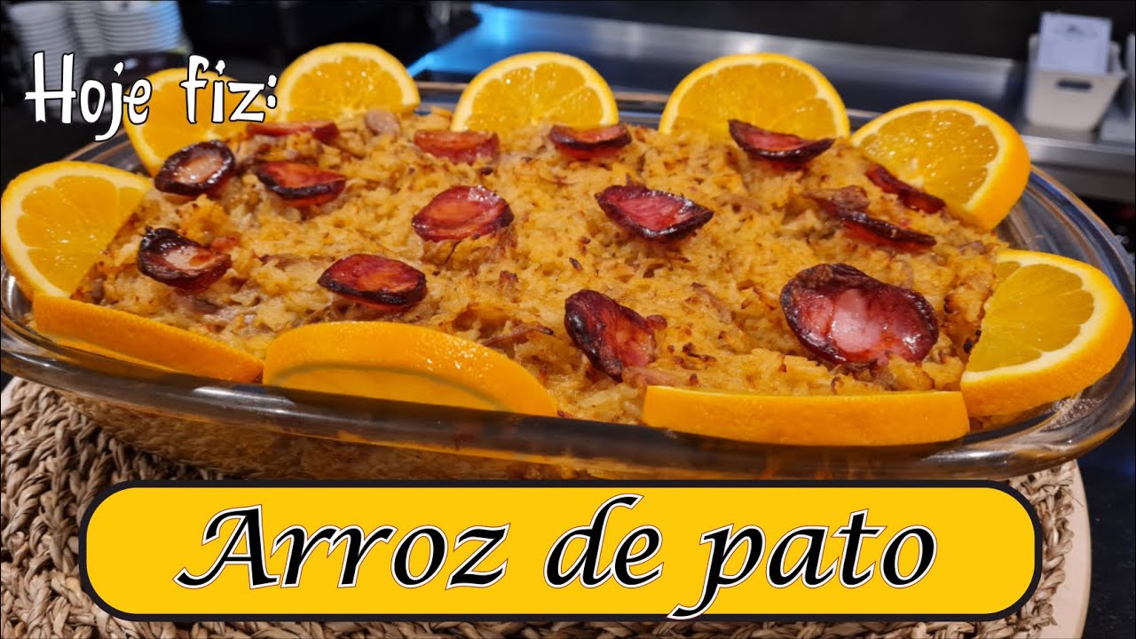 Chef Hélder Freire!! Hoje fiz... Arroz de pato