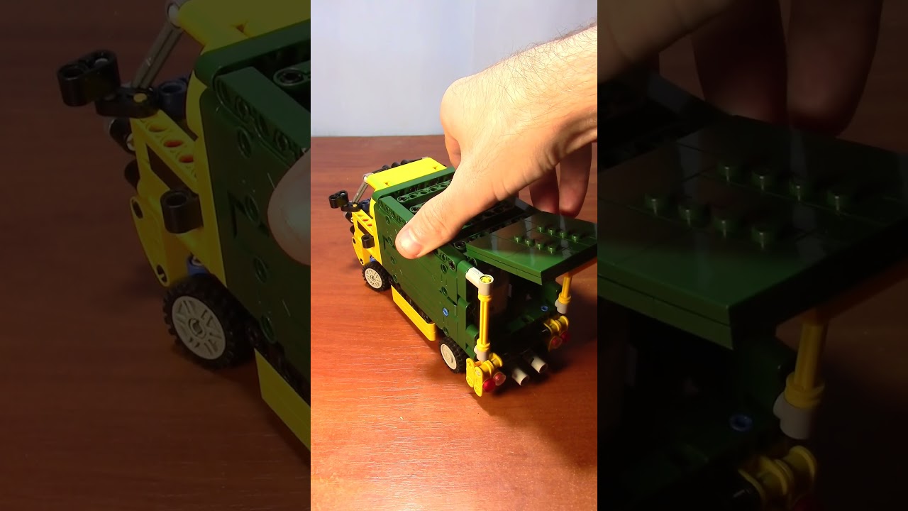 Functional LEGO Technic RC Truck (Key Truck)! 🚛💨 