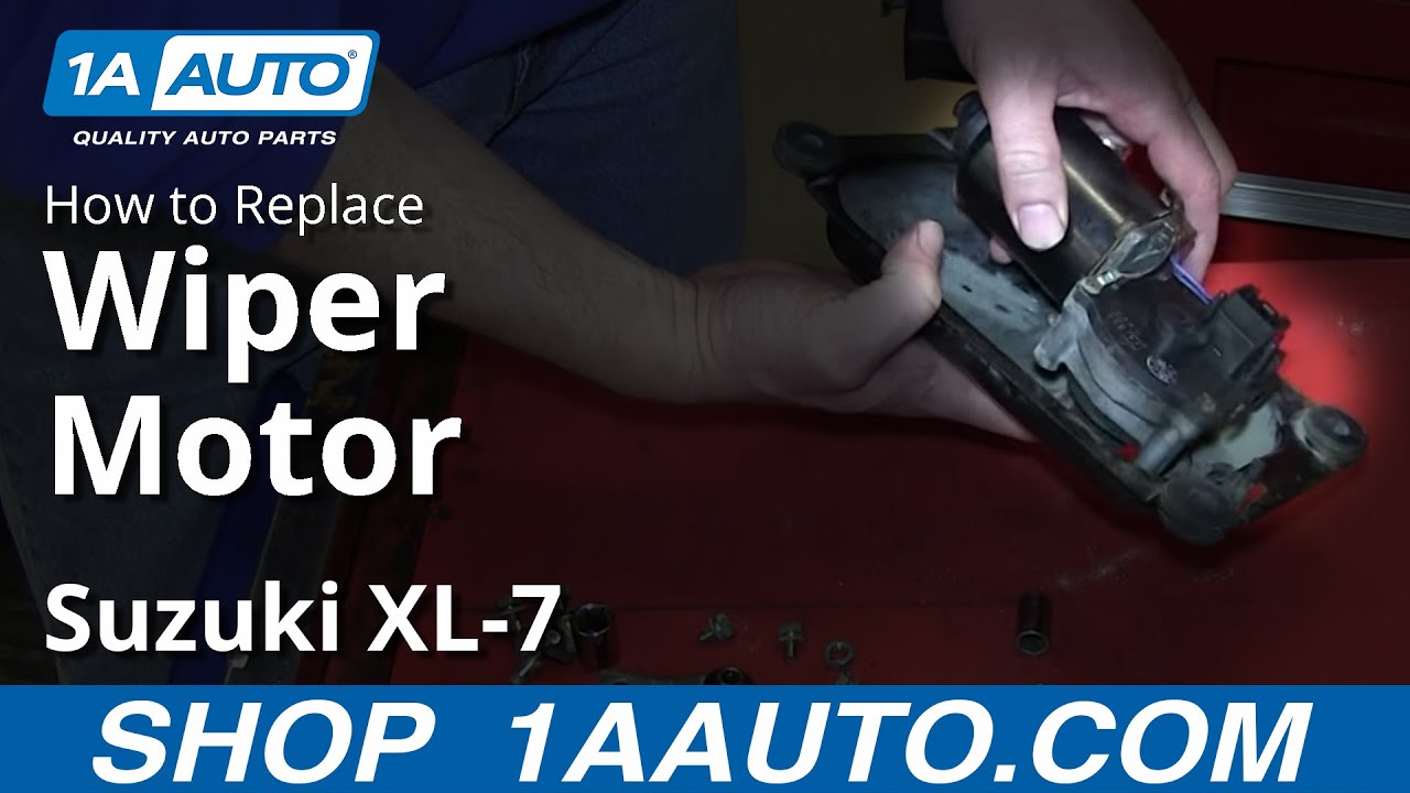 Как заменить мотор стеклоочистителя лобового стекла Suzuki XL-7 98-06