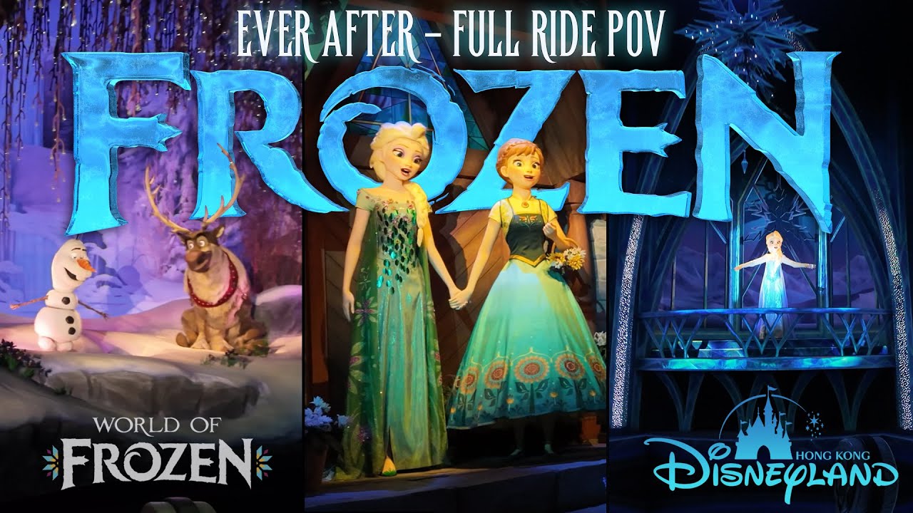Frozen Ever After Ride at Hong Kong Disneyland | Full Boat Ride POV
