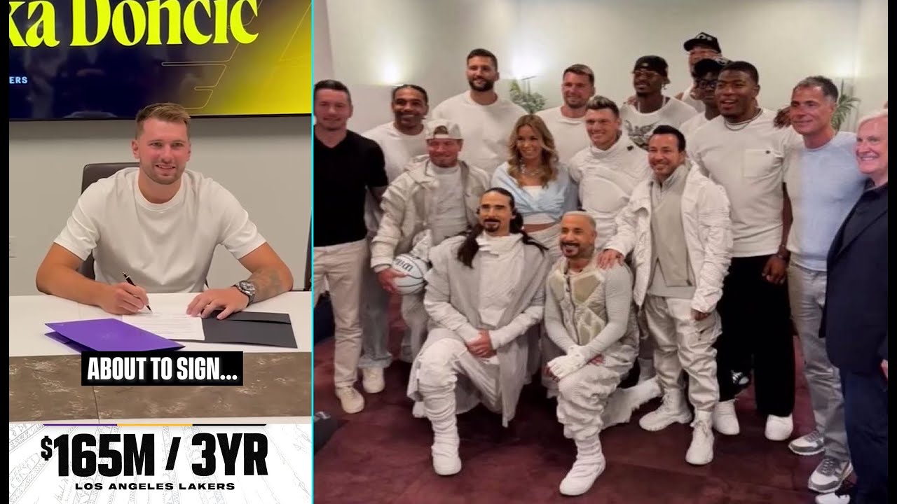 Новый владелец «Лейкерс» удивил Луку Дончича концертом Backstreet Boys после подписания продления...