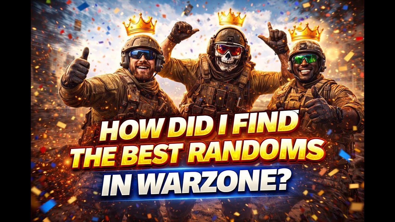 HOW DID I FIND THE BEST RANDOMS IN WARZONE!