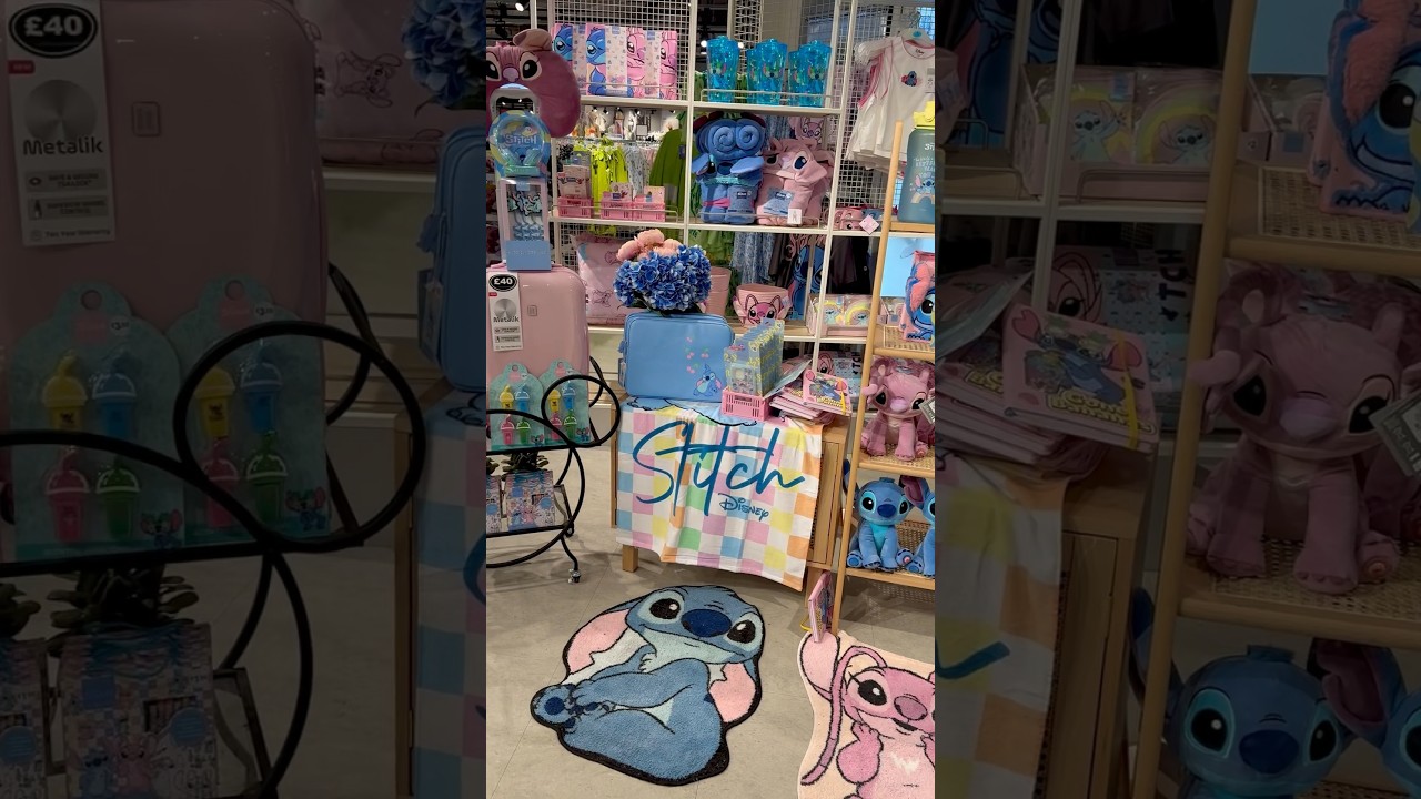 Awesome Stitch collection in Primark! ❤️ #primarkdisney #disney #stitch #disneyland