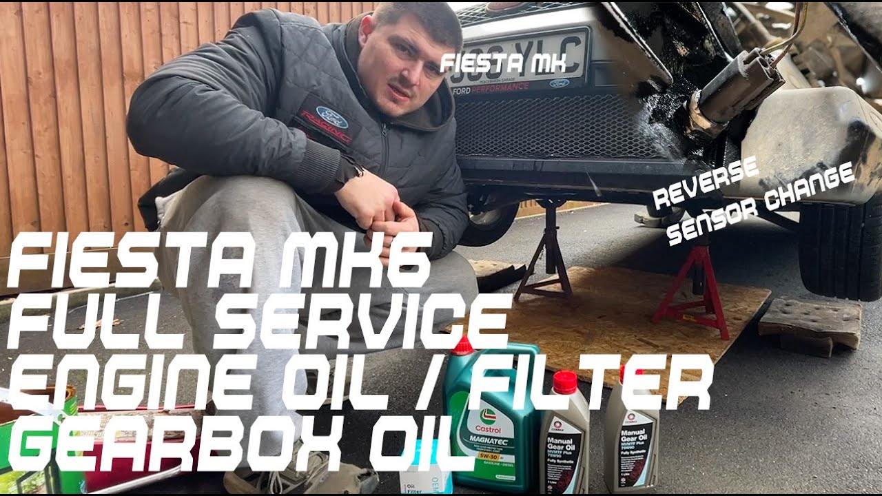 Fiesta Mk6 Oil Change, Gearbox Oil Change, Reverse Switch Change