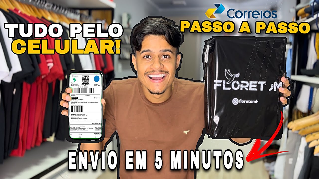 APRENDA A ENVIAR POR CORREIOS R&Aacute;PIDO E F&Aacute;CIL - passo a passo