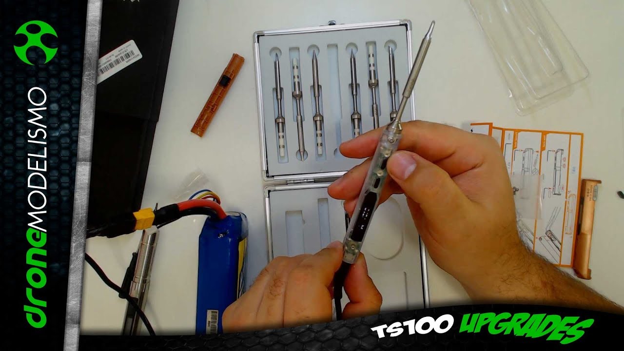 TS100 UPGRADES: ANABOLIZANDO meu FERRO DE SOLDA