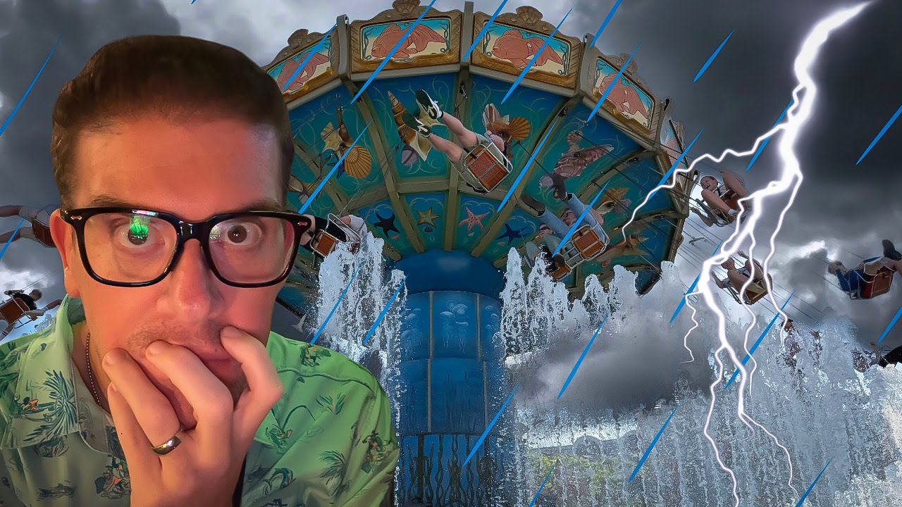 Ein bewegender Tag im Phantasialand - Wir werden von einem Unwetter überrascht ⛈️