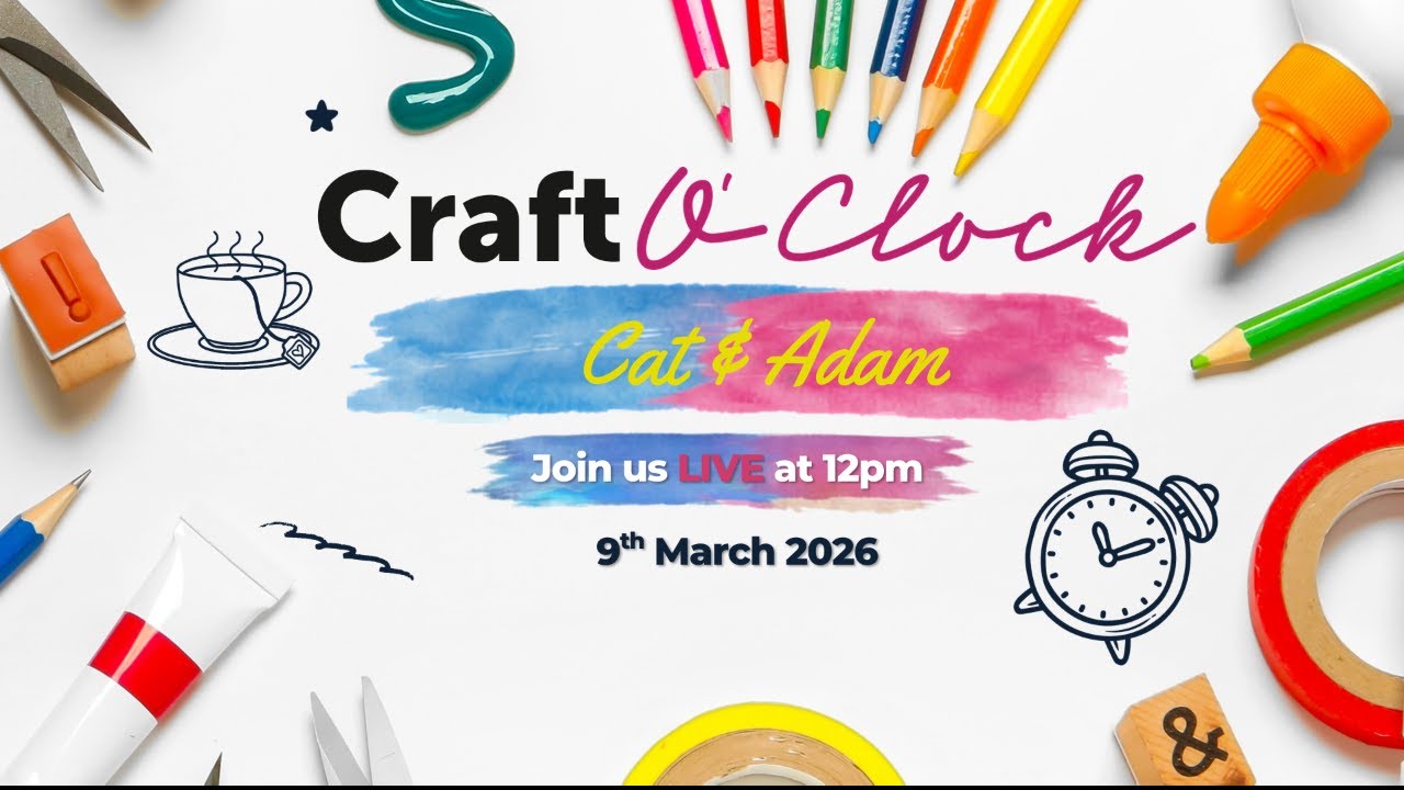 Big Craft News! New Launches, Sizzix Tools, NEC Event & Craft O’Clock Updates